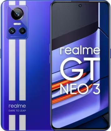 Realme GT Neo 3 5G, 8GB RAM, 256GB ROM, Nitro Blue, Smartphone