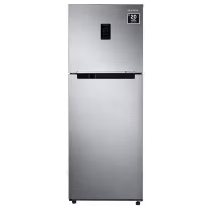 Samsung 322 litres 2 Star Double Door 5-in-1 Convertible Refrigerator, Elegant Inox RT37C4512S8/HL